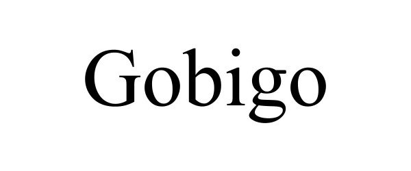 Trademark Logo GOBIGO