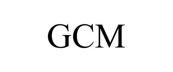 Trademark Logo GCM