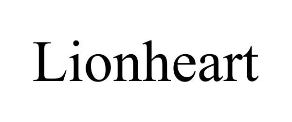 Trademark Logo LIONHEART