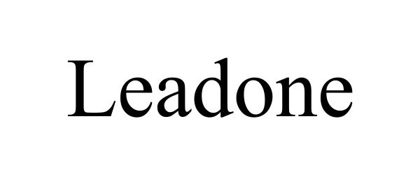 Trademark Logo LEADONE