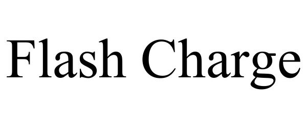 Trademark Logo FLASH CHARGE