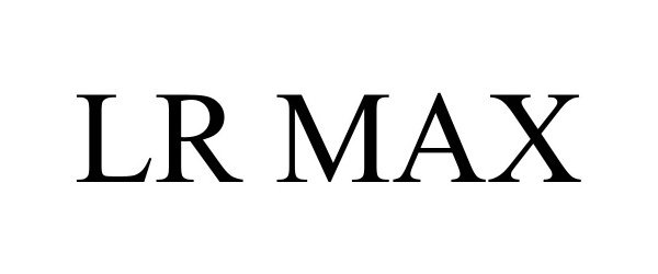 Trademark Logo LR MAX