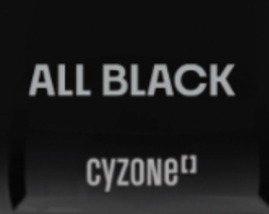 Trademark Logo ALL BLACK CYZONE