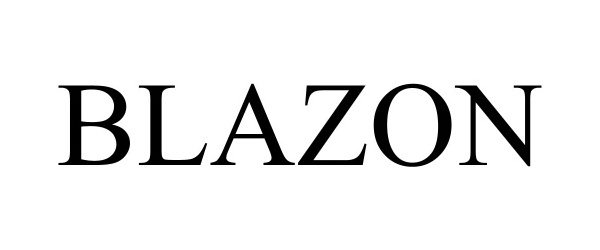 Trademark Logo BLAZON