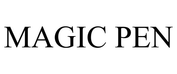 Trademark Logo MAGIC PEN