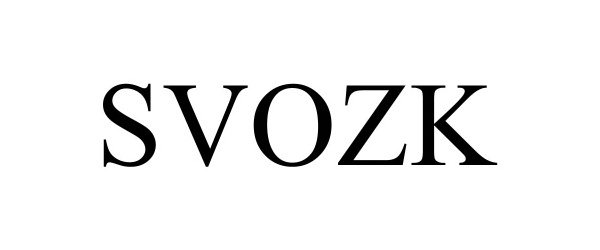 Trademark Logo SVOZK