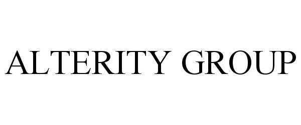  ALTERITY GROUP