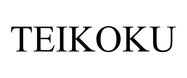 Trademark Logo TEIKOKU