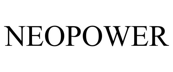 Trademark Logo NEOPOWER