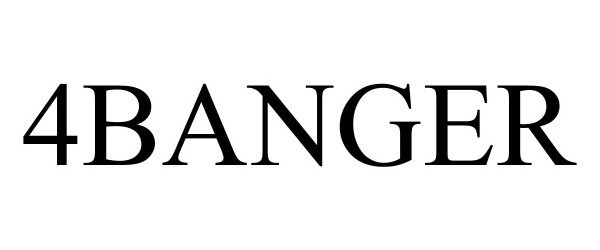 Trademark Logo 4BANGER