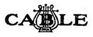 Trademark Logo CABLE