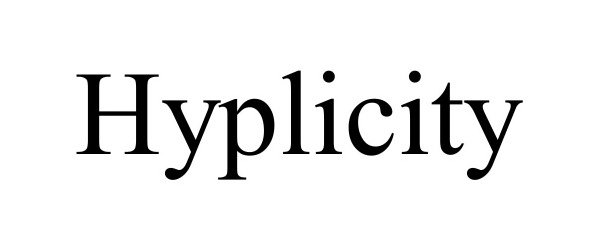Trademark Logo HYPLICITY
