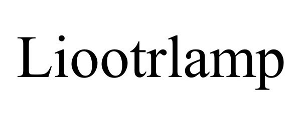 Trademark Logo LIOOTRLAMP