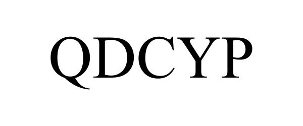 Trademark Logo QDCYP