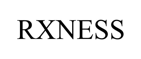 Trademark Logo RXNESS