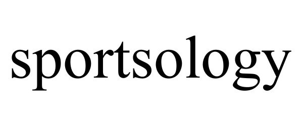 Trademark Logo SPORTSOLOGY