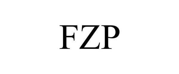Trademark Logo FZP