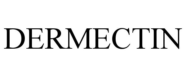 Trademark Logo DERMECTIN