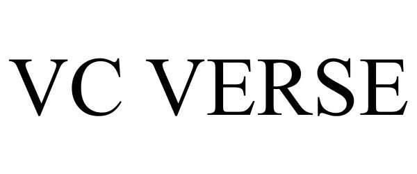 Trademark Logo VC VERSE