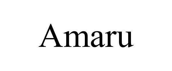 Trademark Logo AMARU