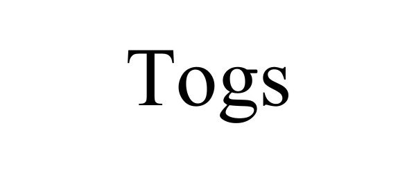 Trademark Logo TOGS