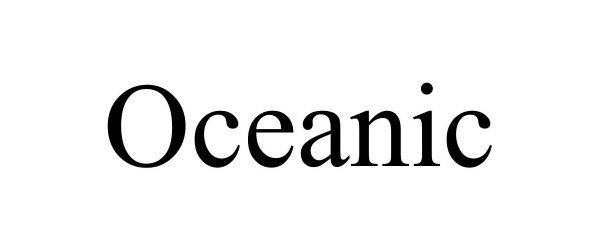 Trademark Logo OCEANIC