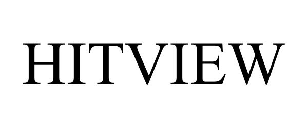 Trademark Logo HITVIEW