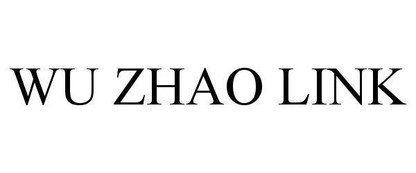 Trademark Logo WU ZHAO LINK