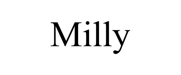 Trademark Logo MILLY