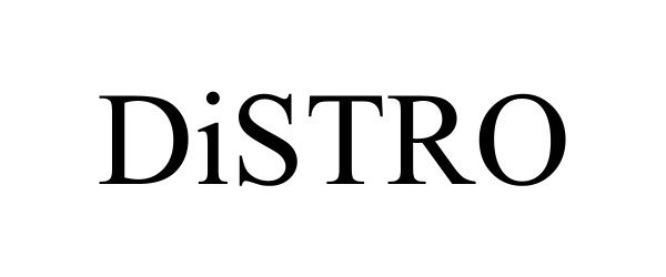 Trademark Logo DISTRO