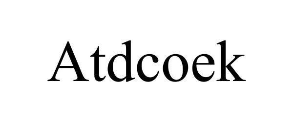  ATDCOEK