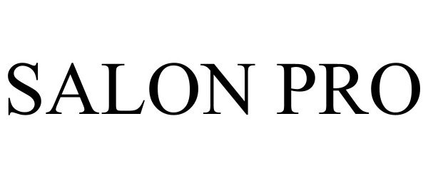 Trademark Logo SALON PRO