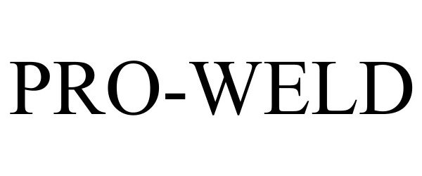 Trademark Logo PRO-WELD