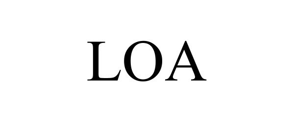 Trademark Logo LOA