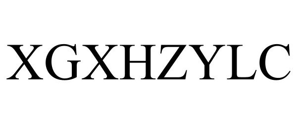 Trademark Logo XGXHZYLC
