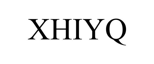 Trademark Logo XHIYQ