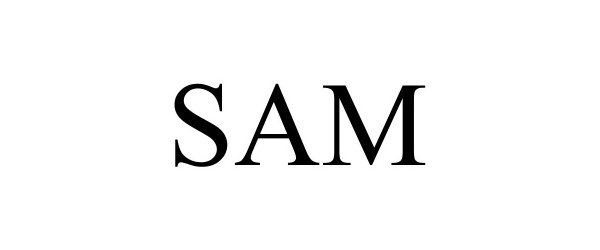 Trademark Logo SAM