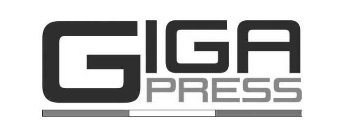 Trademark Logo GIGA PRESS