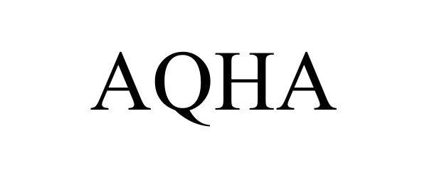 Trademark Logo AQHA