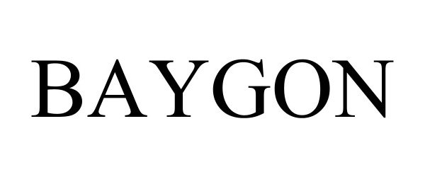 Trademark Logo BAYGON