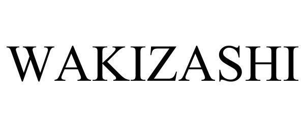 Trademark Logo WAKIZASHI