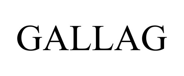 Trademark Logo GALLAG