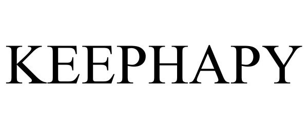 Trademark Logo KEEPHAPY