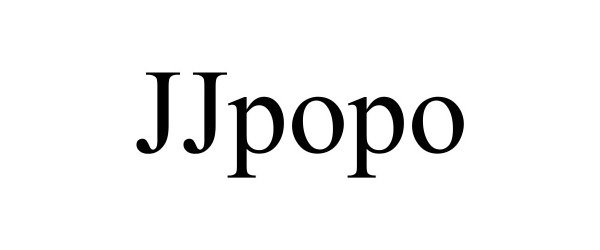 Trademark Logo JJPOPO