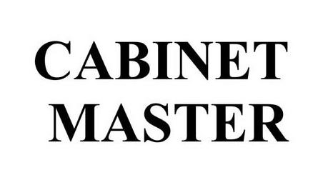 Trademark Logo CABINET MASTER