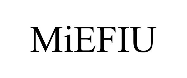 Trademark Logo MIEFIU