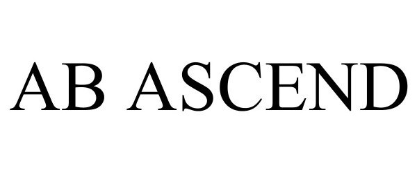 Trademark Logo AB ASCEND