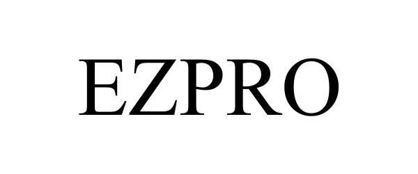 Trademark Logo EZPRO