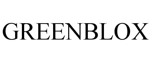 Trademark Logo GREENBLOX