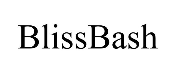 Trademark Logo BLISSBASH